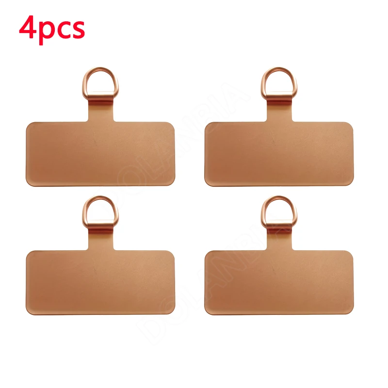 4pcs Rose Gold