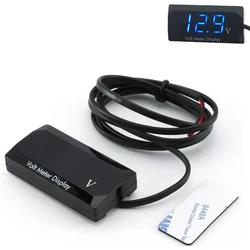 Universal Mini LED Display Digital Voltmeter (Blue light)