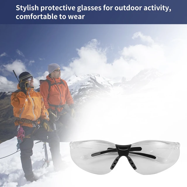 Gafas de seguridad para el trabajo, protección ocular, antisalpicaduras, a  prueba de viento y polvo, Motocross, ciclismo - AliExpress