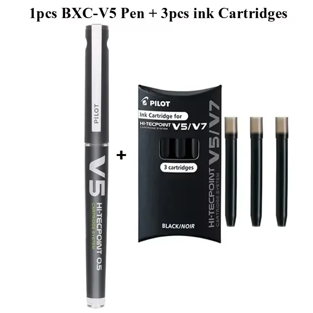 Premium Gel Pen with Replaceable Ink Cartridge - Smooth Writing School and Office Accessory