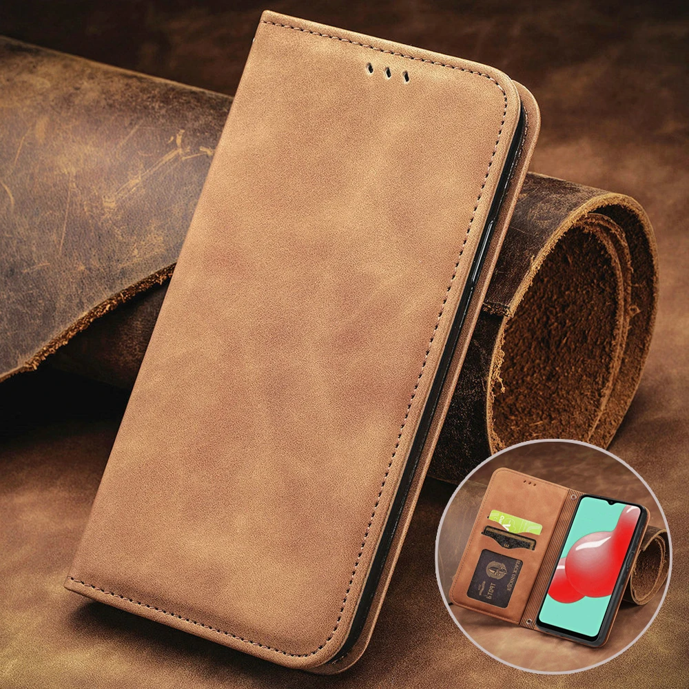 

For TCL 10 SE Flip Case Smooth Texture Wallet Skin Funda TCL 10L Luxury Cover T-Mobile 10SE 10 L Lite TCL10 Book Capa Shockproof