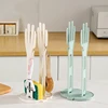 1PC Kitchen Glove Stand Holder Rubber Glover Dryer Rack Towel Holder Drain Countertop Storage Rack Kitchen Sink Accessories Tool 3