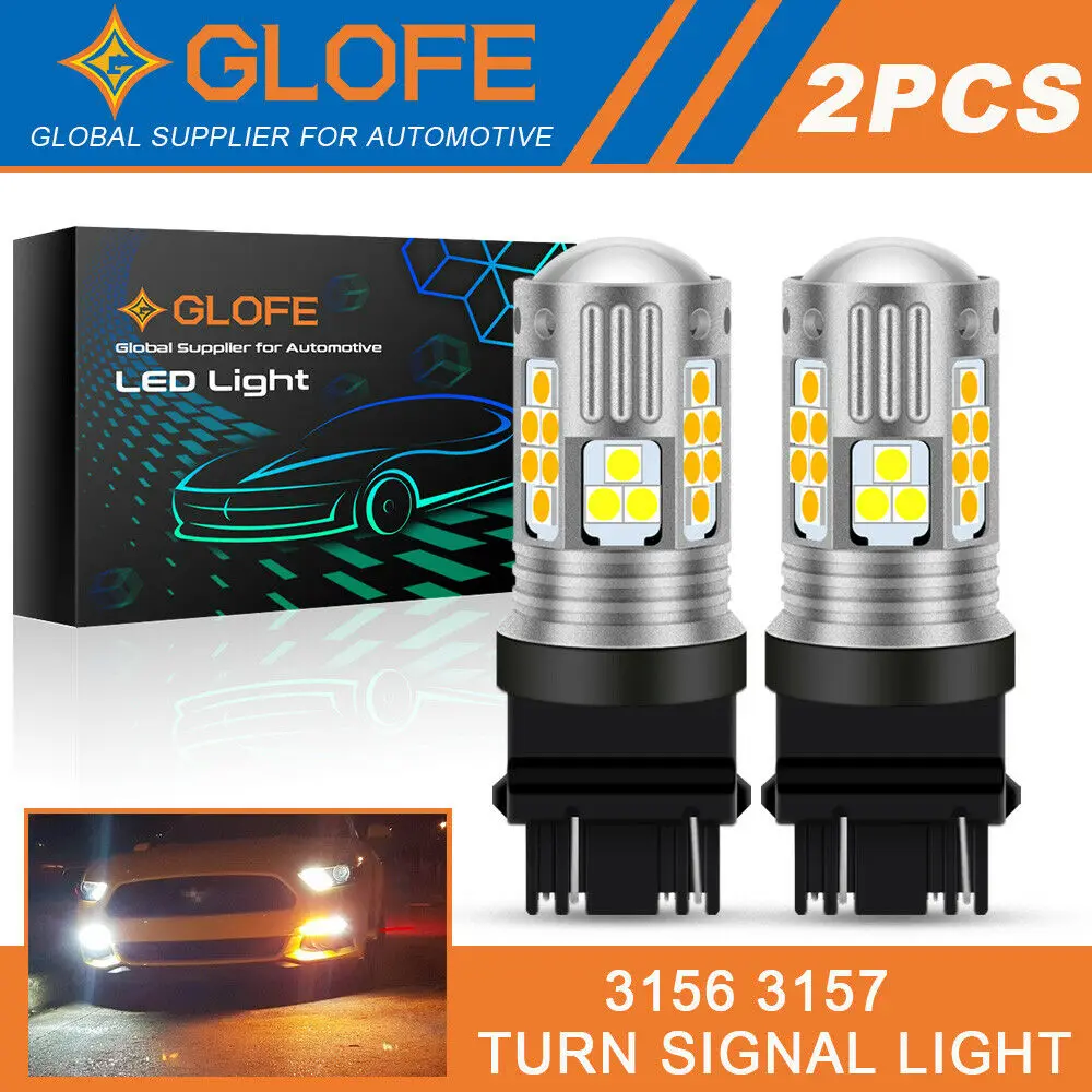 4157 3157 Led Switchback Turn Signal Bulb For Ford F 150 90 20 F 250 11