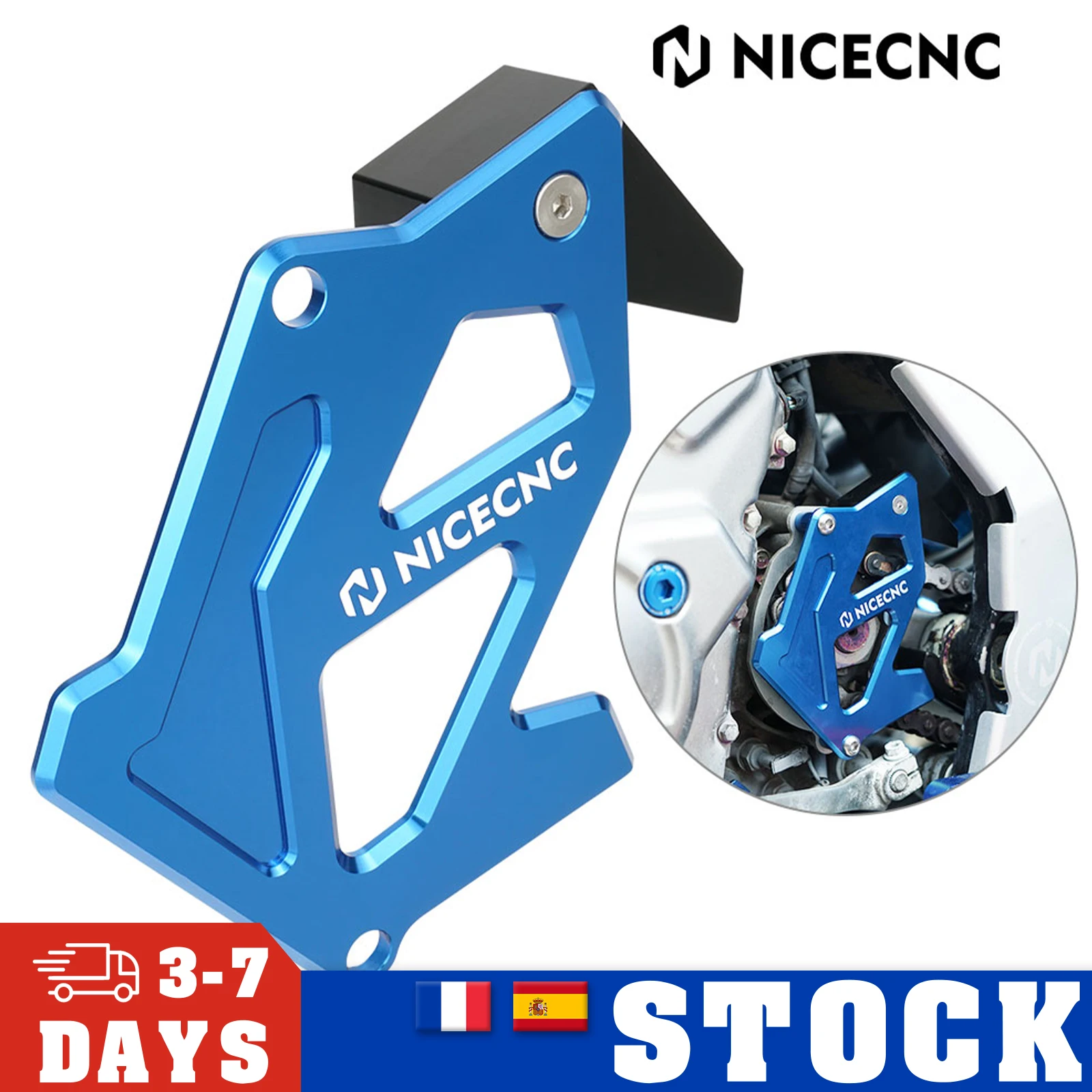 Per Yamaha Raptor 700 Custodia Saver Sprocket Cover Guard Chain Guide Protector Gytr Edition 700R Special Edition Atv Acceesories