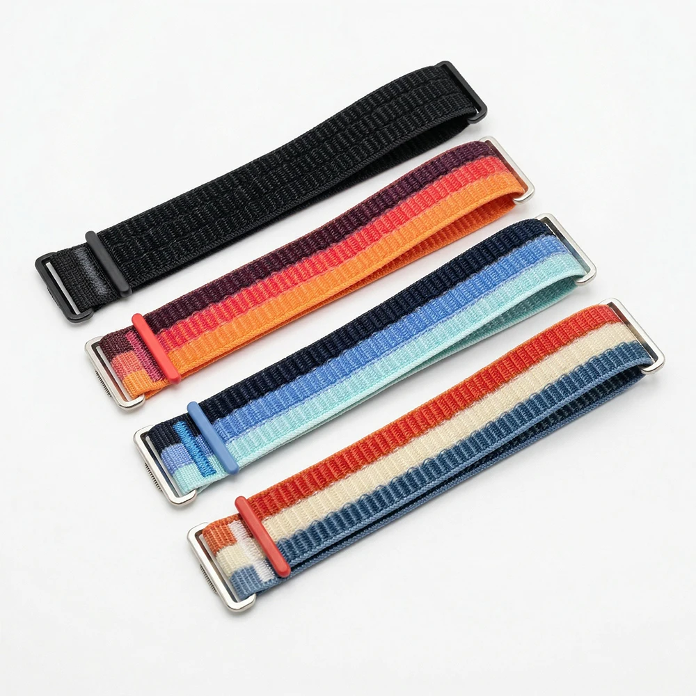 Nylon Braided Replacement Watch Strap - Fabric Wristband Accessory