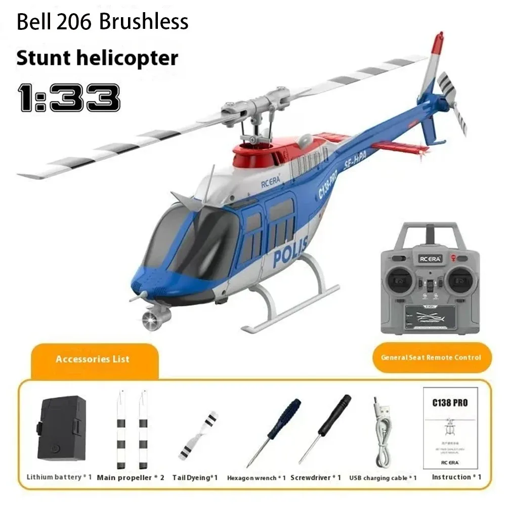 RC ERA C138 PRO Hélicoptère RC RTF 1 Batterie - 94,99€