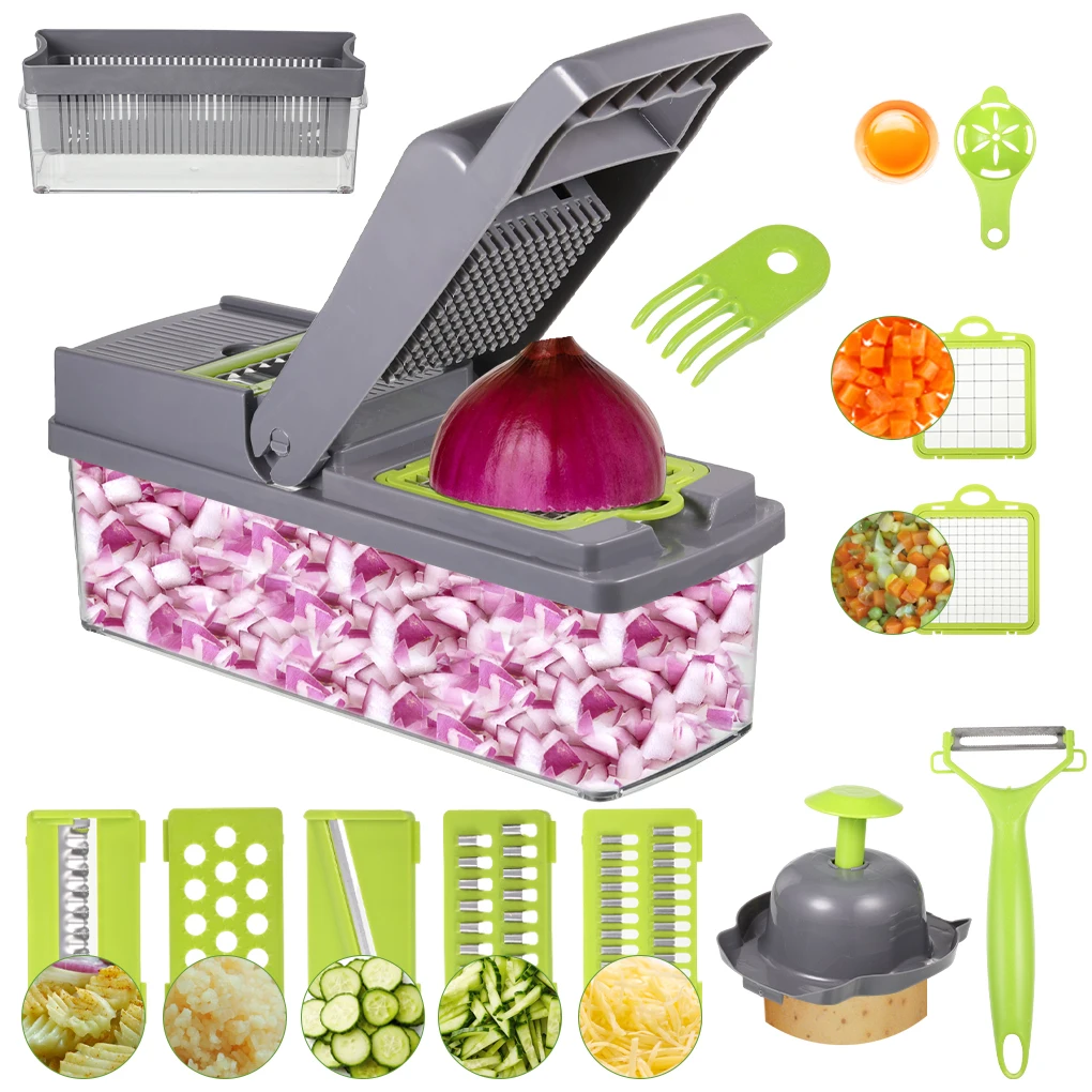 Multi-Function Manually Vegetable Salad Chopper, Carrots Grater, Potatoes  Cut Shred Grater, Kitchen Convenience Tool - AliExpress