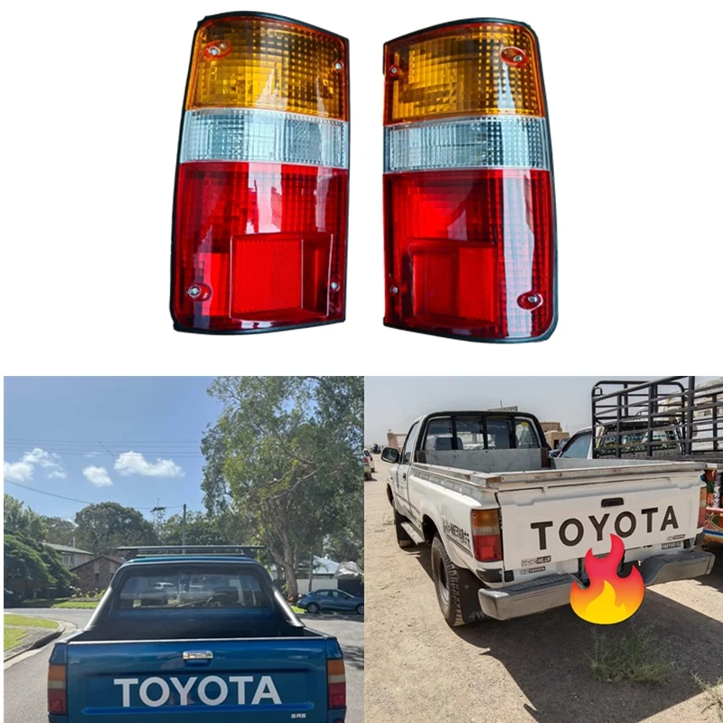 1pc or 1pair Tail Lights Replacement Lamp Pair Fits Toyota 1989-1995 Hilux SR5 LN85 MK3 Pickup car