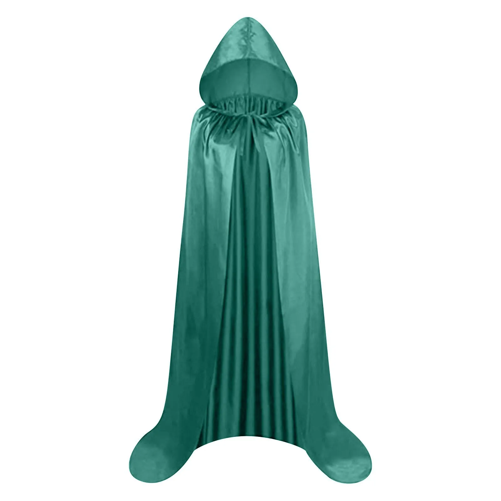 Kapuzenumhang für Erwachsene und Kinder, mittelalterliche Robe, Schnürung, Hexe, Vampir, Cosplay, Kostüme, Halloween-Party, Umhang – Detail 9