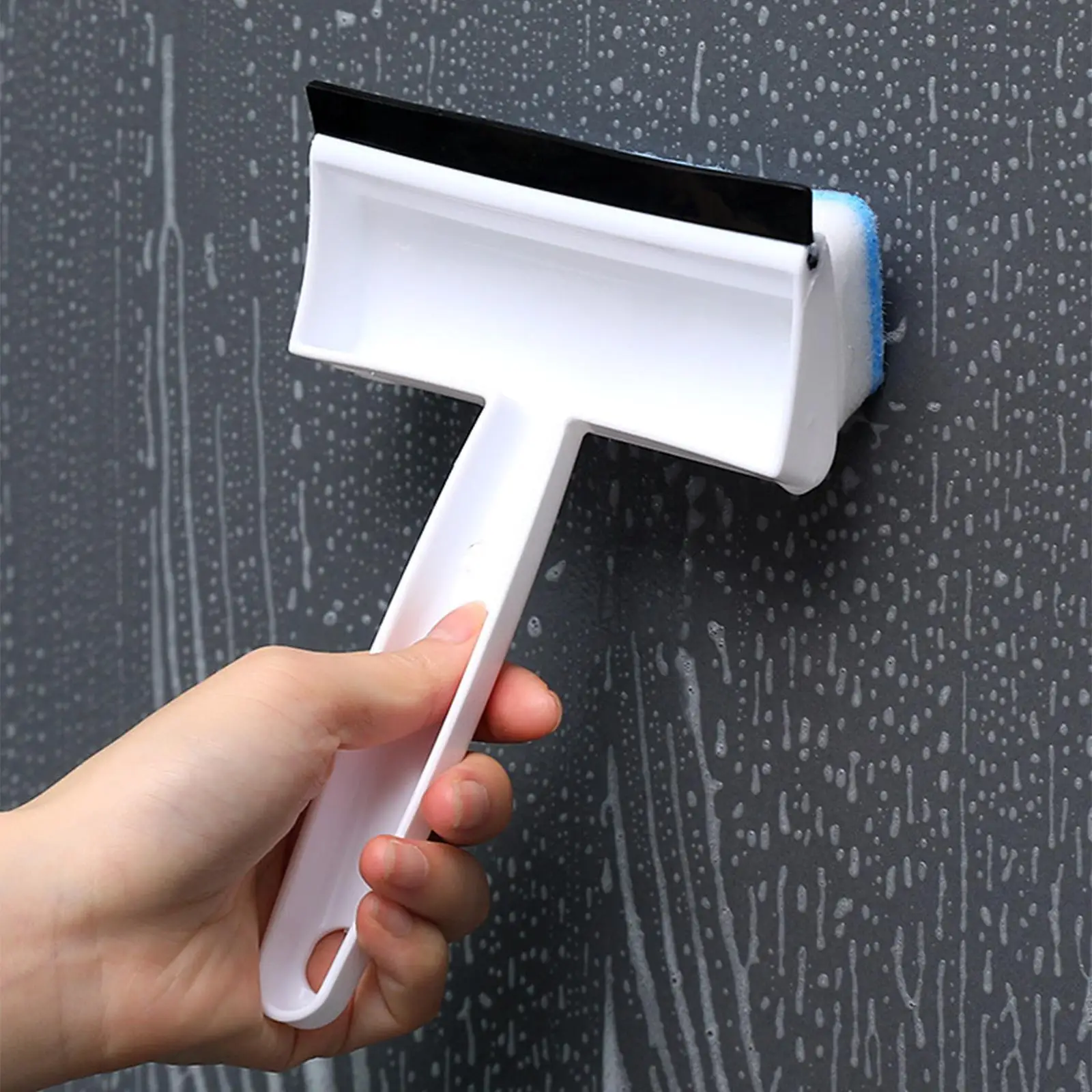 Window Scrubber Tile Cleaner Floor Brush Deep Cleaning Window Cleaner Glass Wiper for Kitchen Car Windshield Indoor Home window cleaning brush,window cleaner