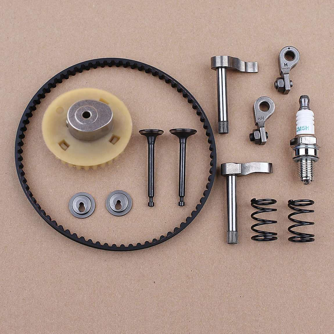 

Camshaft Pulley Gear Timing Belt Kit For Honda GX35 GX35NT HHT35S UMK435 Strimmer Lawn Mower Brush Cutter 4-storke