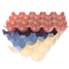 1PCS（15 Cups） Egg Tray Holder Plastic Deviled Egg Crate for Storage Container 2