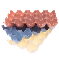 1PCS（15 Cups） Egg Tray Holder Plastic Deviled Egg Crate for Storage Container 2