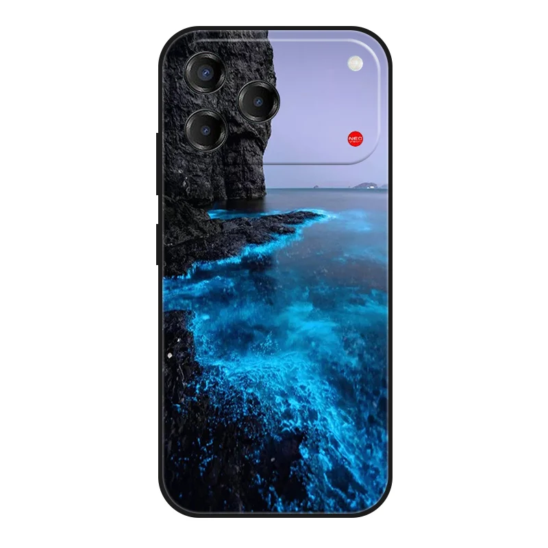 Sleek Black Matte Fashion Phone Case - Slim Soft TPU
