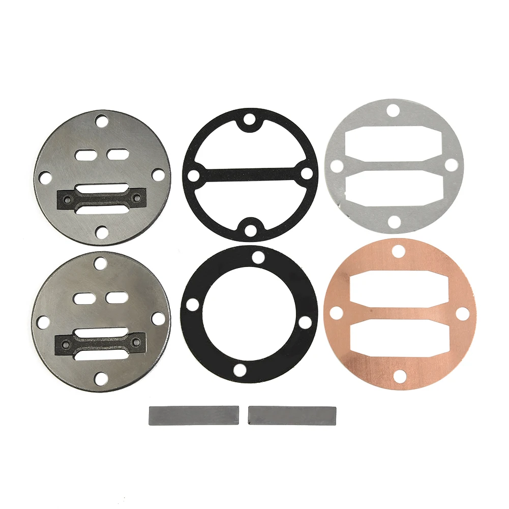 Description Picture 4 of item8pcs/set Piston Air Compressor Cylinder Valve Plate Sealing Gasket Washers Air Pump Fitting Air Compressor Pneumatic Parts