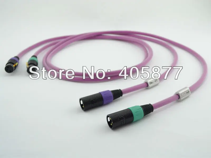 

1M HTP1 Pro Audio Cable balanced XLR interconnect cable pair