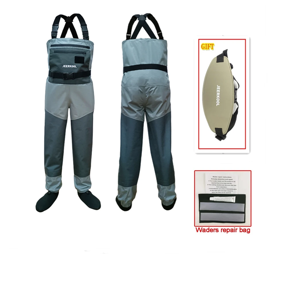 ネット買付 ソフトウェーダー 5つのフライフィッシングパンツ 通気性のある服 防水性 魚のブーツ アウトレット直送 Lnc Org Ls