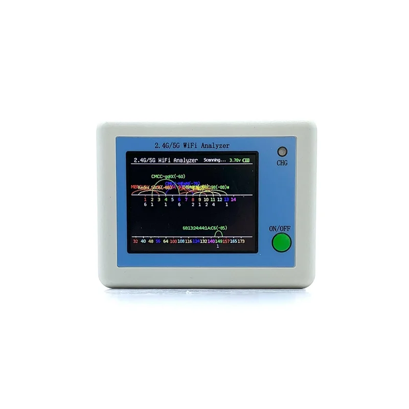 A76I WIFI Signal Scanner 2.4G/5G WIFI Signal Usage Analyzer Router Management Assistant Tester