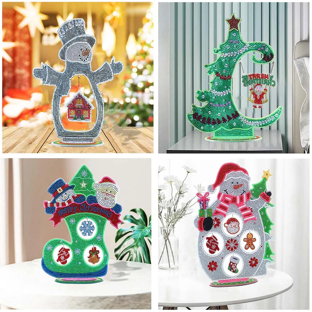 

DIY Acrylic Table Decoration Lightweight Painting Kit for Home Decoration Gifts J2Y