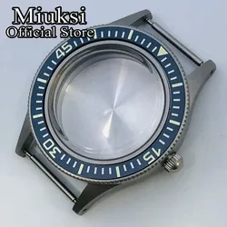 Miuksi Orologio Retro con Cassa di 40mm, Vetro Domato e Lunetta Luminosa