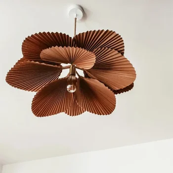 Modern Wabi Sabi Paper Ceiling Lamp Living Room Shop Led Ceiling Chandelier Kitchen Island Pendant Lights Home Decorations 3