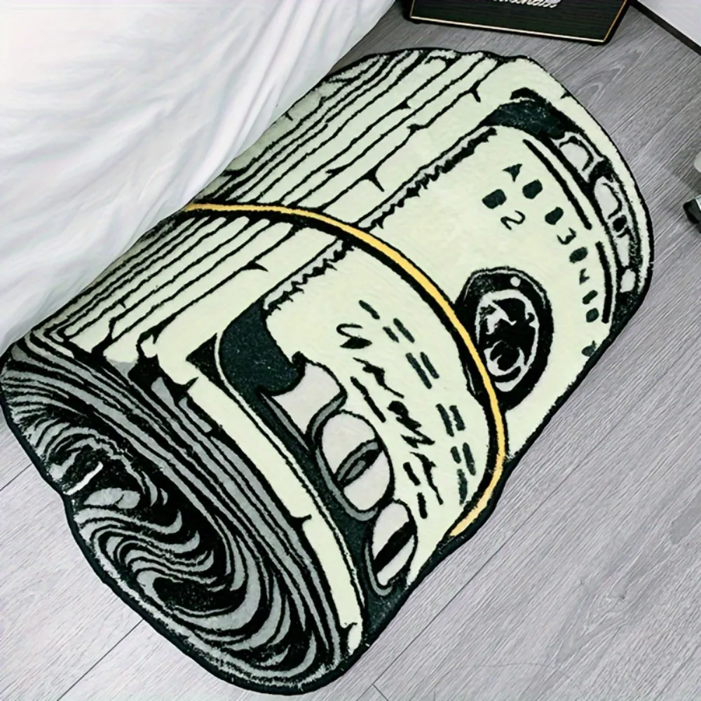 VIKAMA Realistischer kreativer Teppich mit feinem Seidendruck, wasserabsorbierende und rutschfeste Bodenmatte für Eingang, Badezimmer, Heimdekoration – Detail 3