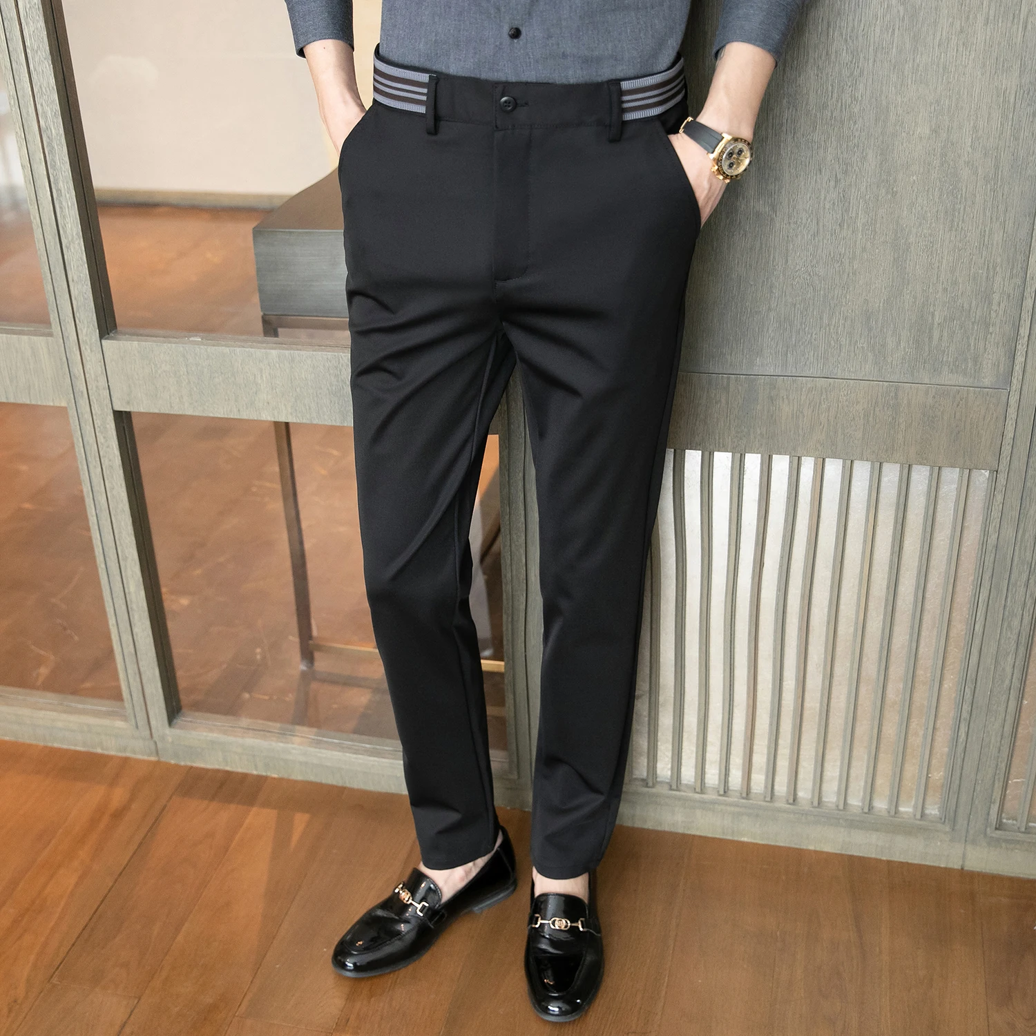 Essential Suit Pants Regular Mahogany | SHAPING NEW TOMORROW
