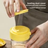Grated Cheese Shaker Bottle Clear Spice Dispenser With Lid For Cumin Sesame Seasoning Jar Barbecue Tool Kitchen Container 3