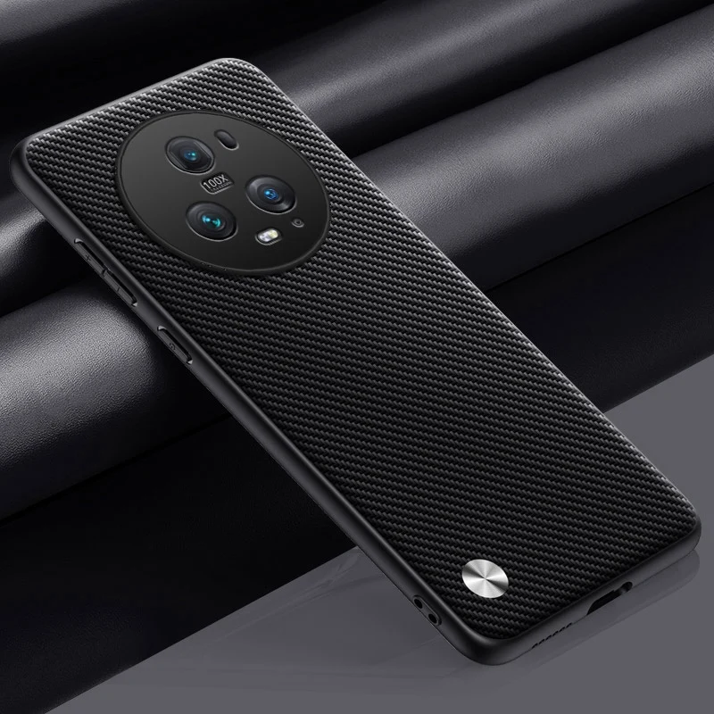 Luxury PU Leather and Silicone Phone Case - Premium Back Cover Design