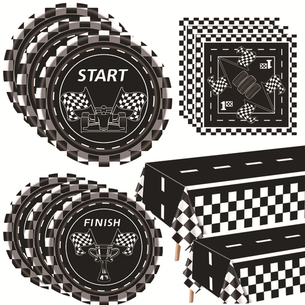 racing-car-birthday-party-black-white-checkered-tableware-pennant-banner-for-boys-kids-formula-1-race-party-decor-favors-gifts-aliexpress for Free Printable Race Car Cupcake Toppers Racing Car Birthday Party Black White Checkered Tableware Pennant Banner for Boys Kids Formula 1 Race Party Decor Favors Gifts - AliExpress for Free Printable Race Car Cupcake Toppers