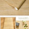 Waterproof Wood Vinyl Wallpaper Self Adhesive wallpapers Doors Cabinet Desktop Modern Furniture Decorative wall Paper 4