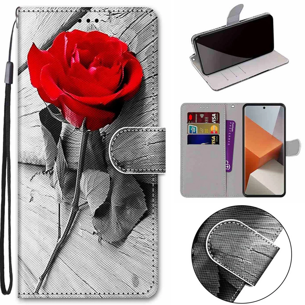 A15 A05 5G Portafoglio Funda Per Samsung Galaxy A05S Luxury 3D Emboss Leather Flip Book Cover Per Galaxy A15 A 05 S A05 Case