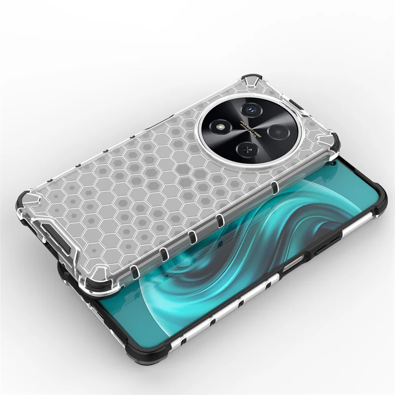 Durable Clear Hybrid Shockproof Silicone Armor Phone Case