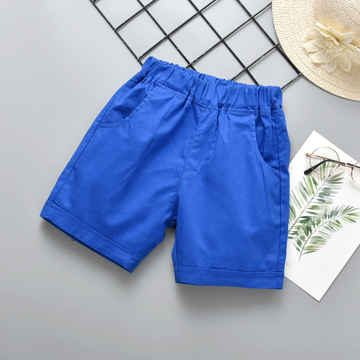Boys Shorts Summer Pants for Kids 1-8years Children Trousers Solid Color Toddler Clothes Girls Suit Pants School Clothing kids shorts kids trousers