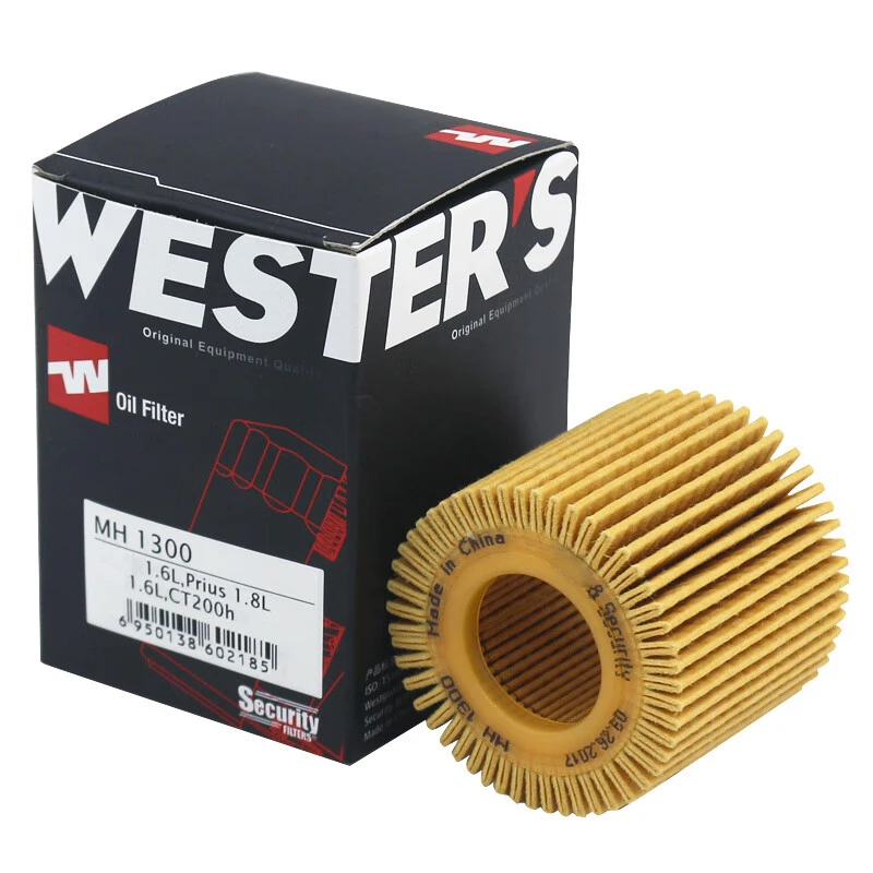 For TOYOTA Corolla 2.0 ZRE143 3ZR-FBE Prius Hybrid Auris 1.8 LEXUS CT Scion 1.8 WESTGUARD Oil Filter MH1300 04152YZZA6 CH10358