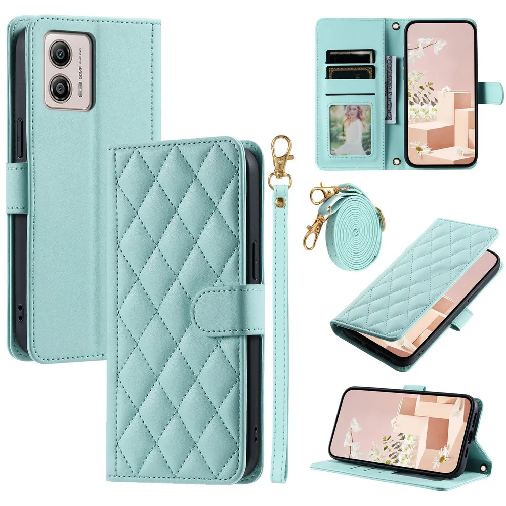 Crossbody Leather Wallet Phone Case