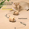 Interactive Cat Toy Electric Cat Toy Mouse Interactive Electric Hamster Cat Toy Self-Moving Obstacles Avoid 4
