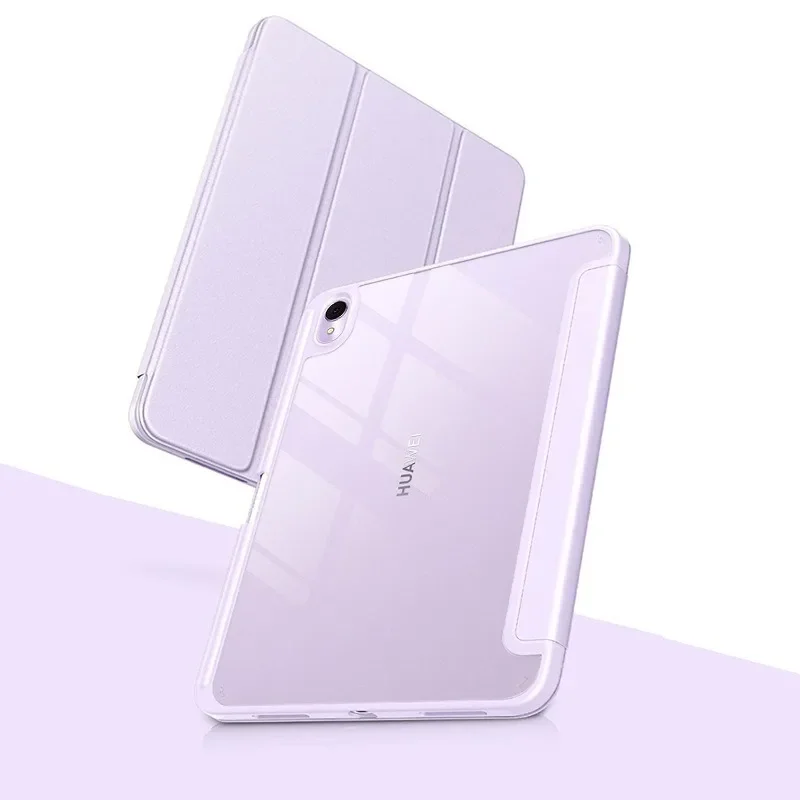 Transparent Back Tablet Cover with Pencil Holder for Huawei MatePad 11 – 11 Inch Protective Case