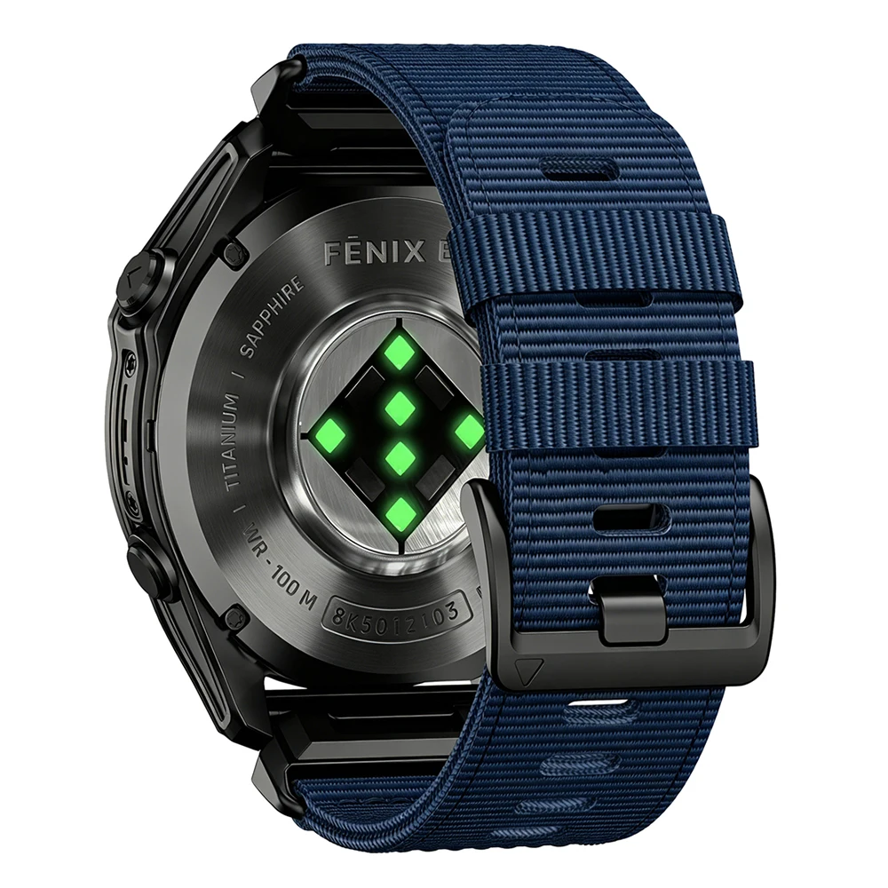 Premium QuickFit Nylon Strap - 26mm/22mm - Versatile Sport Bracelet