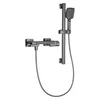 Grey/White Brass Bathroom Bathtub Faucet Waterfall Handheld Shower Set Wall-mounted Hot And Cold Mixed Water Bath Faucet 6