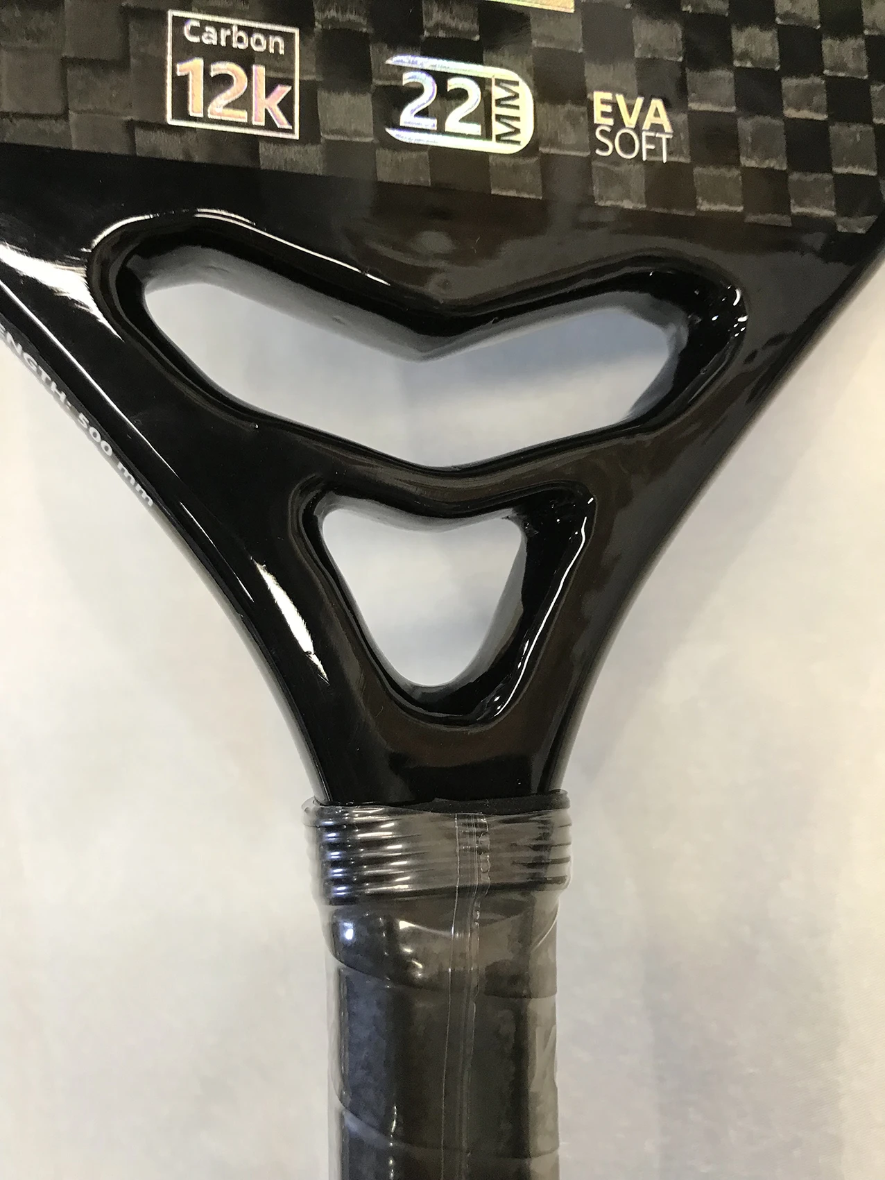 Youth 12k Shine Beach Tennis Racket Professional Design Padel Carbon Fiber Soft Eva