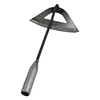 Hollow Hoe Hand Shovel All Steel 325mm Heavy Duty for Backyard Farm Vegetable Loosening Planting Weeding Puller 1