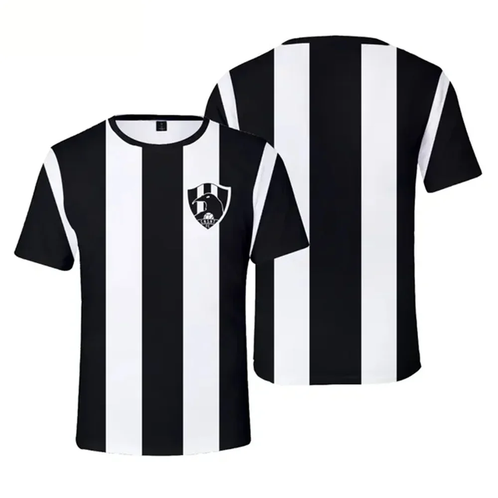 New Soap Club De Cuervos Football Shirt Cosplay Club Crows Football Uniform T-shirt 3d Printed for Men and Women 3