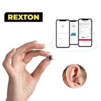 Rexton Inox Super Invisible Hearing Aids CIC Digital  Ear Sound Amplifier App Adjustable   For Mild to Moderate Deafness 1