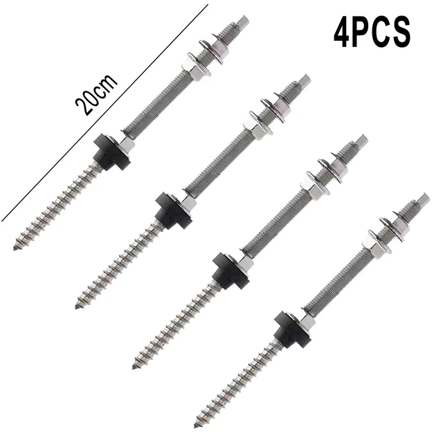 M10 X 200mm 4pcs