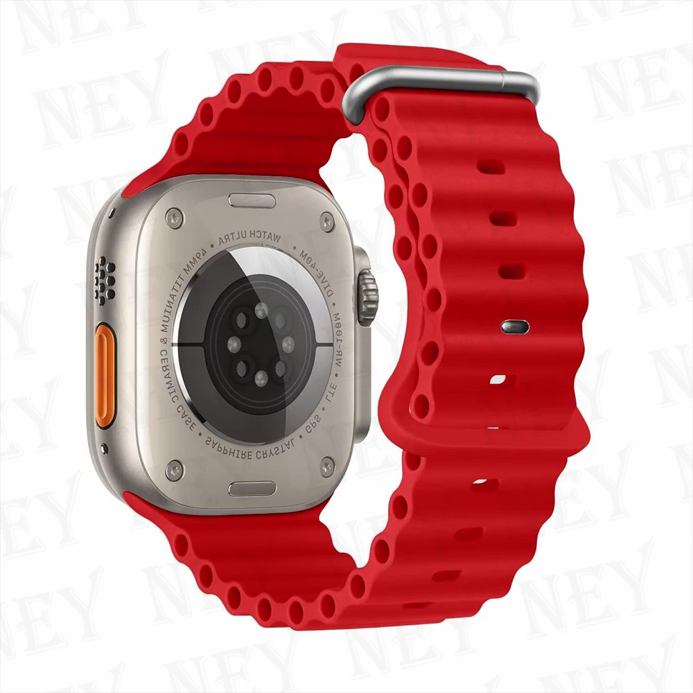 Premium Ocean Silicone Strap