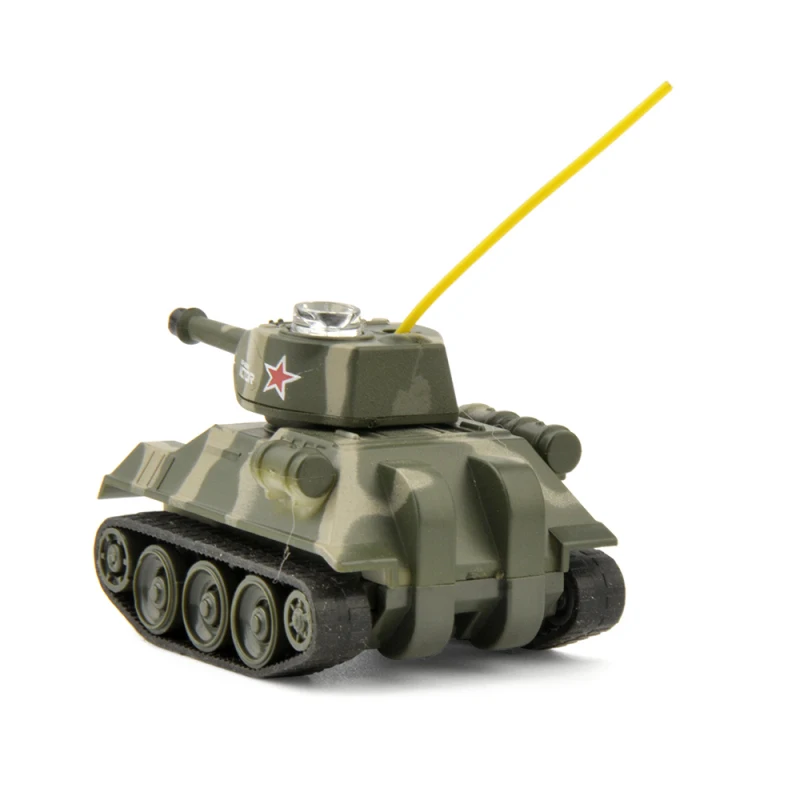 Mini 4CH Radio RC VS Tank Remote Control Pocket Truck R/C Toys Turret Rotation Stryker LED Light Kid Military Fast Running 3