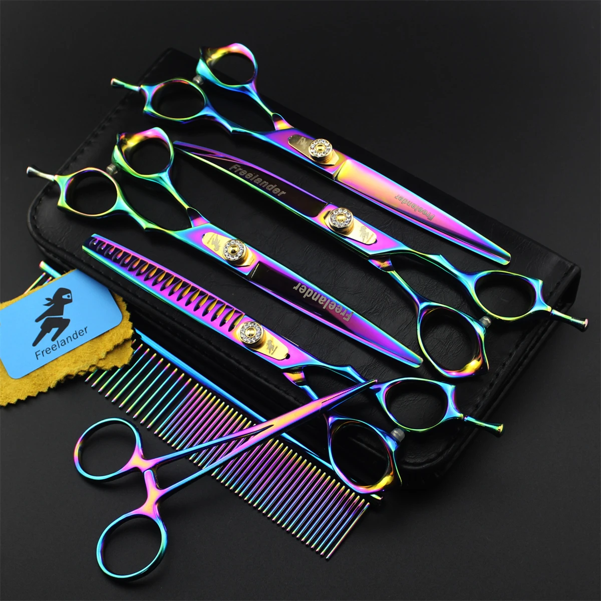 dog-beauty-scissors-professional-7-stainless-thinning-shears-chunker