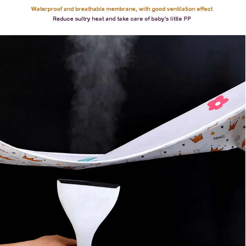 0-3Y Waterproof Baby Diaper Reusable Cotton Changing Pad Cover Baby Diaper Mattress Newborn Print Changing Mat Floor Play Mats - Image 3