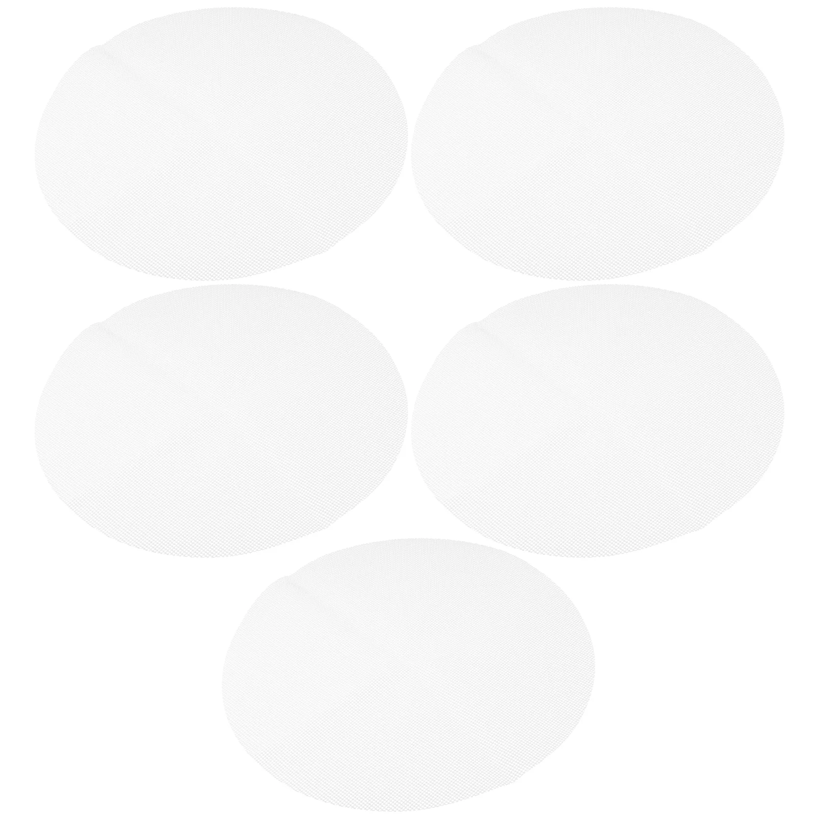 

20/24/27/30cm Kitchen Silicone Steamer Mesh Non-stick Pad Round Shape Dumplings Mat Steamed Buns Baking Pastry Dim Sum Mesh